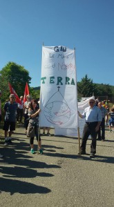 Immagine della manifestazione del 28 giugno contro la geotermia